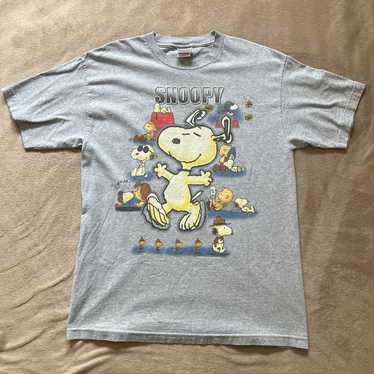 Rare Vintage Snoopy Fleece Sweatshirt / Cartoon Snoopy 90s / Jumper /  Pullover / Sportswear / Medium 