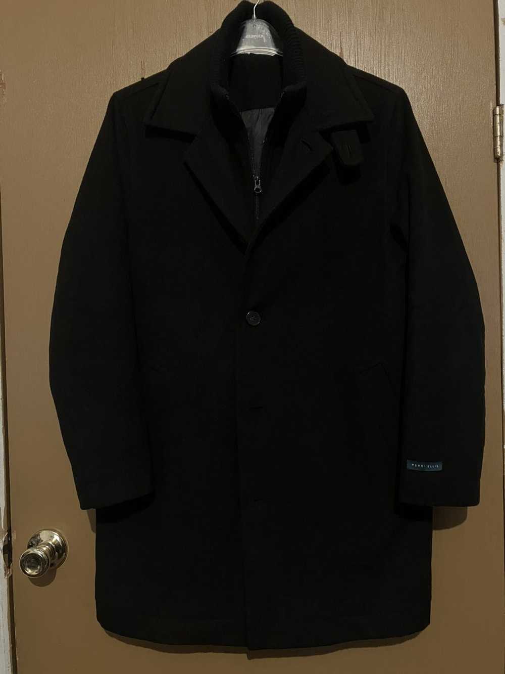 Perry Ellis Portfolio Long Wool Overcoat - image 3