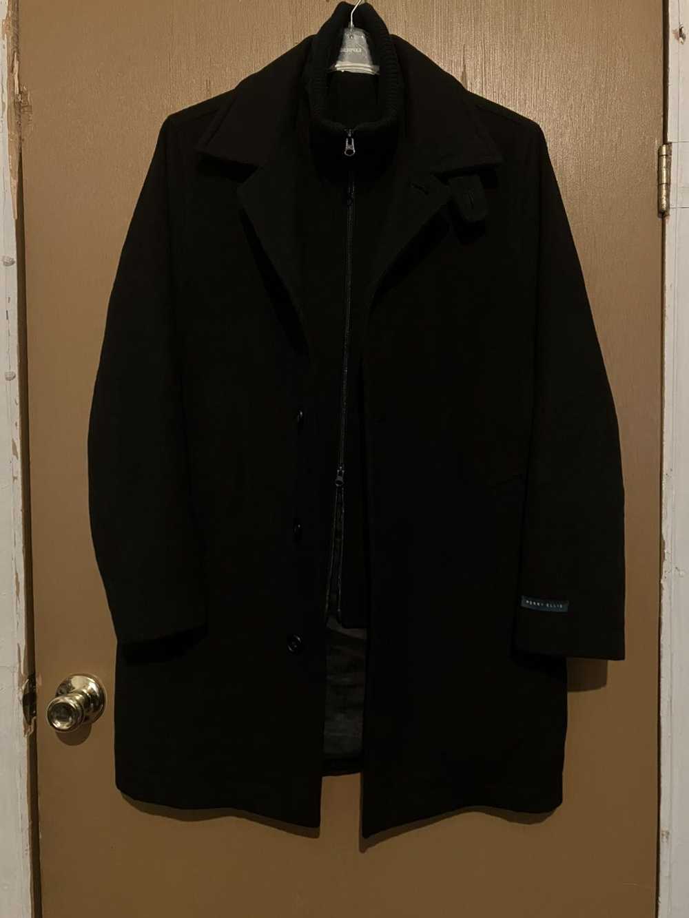 Perry Ellis Portfolio Long Wool Overcoat - image 4