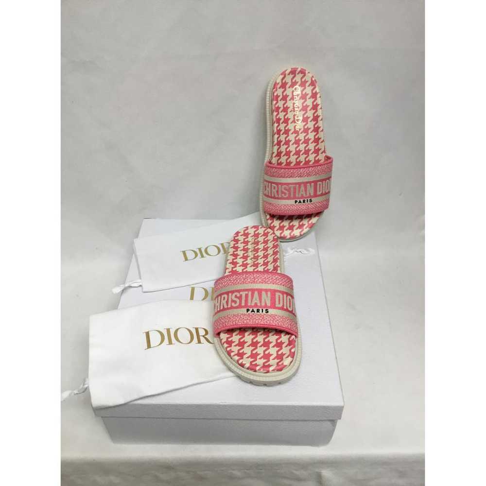 Dior Dway cloth mules - image 9