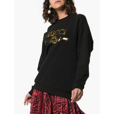 Sweatshirt Gucci Black size S International in Cotton - 18216709