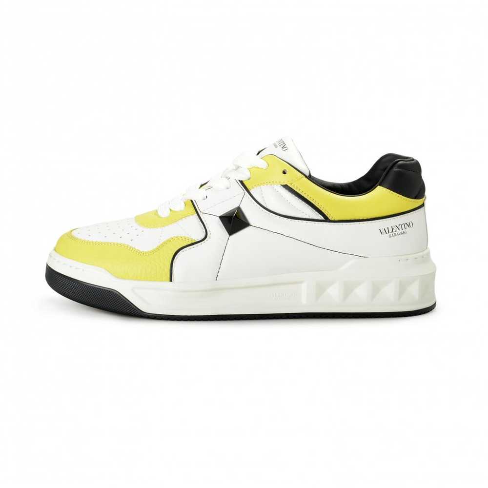 Valentino Garavani Leather low trainers - image 6