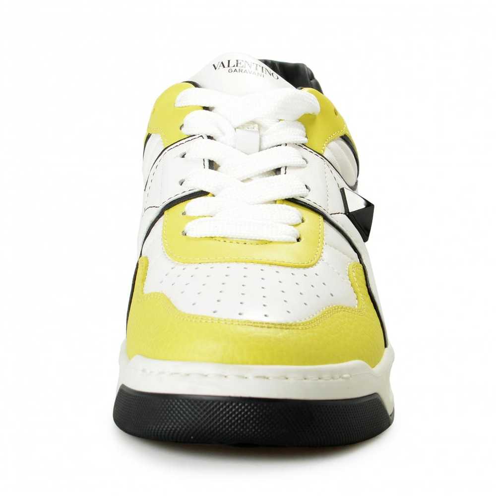 Valentino Garavani Leather low trainers - image 7