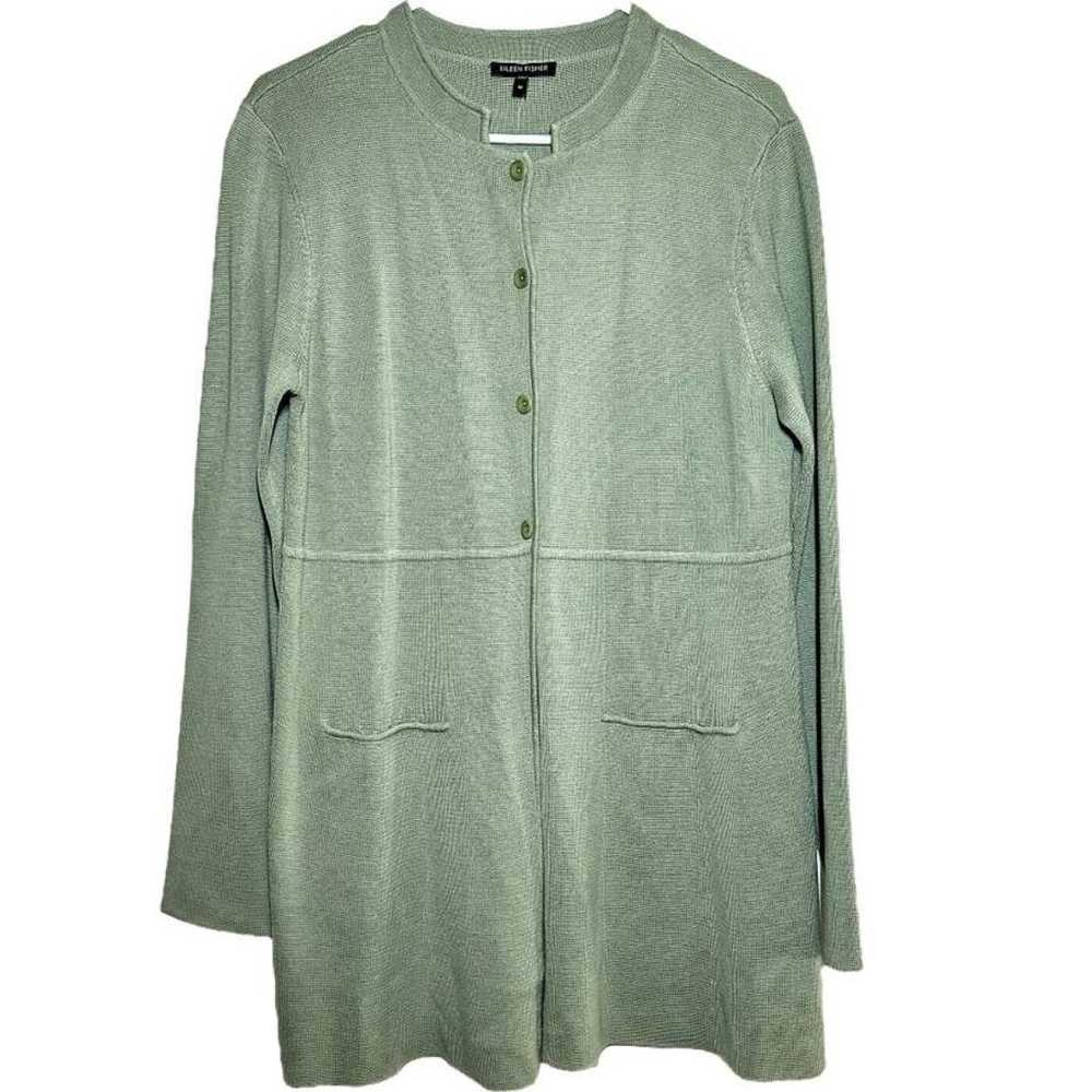 Eileen Fisher Silk cardi coat - image 2
