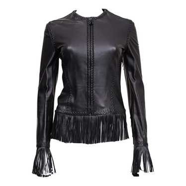 Versace Leather jacket - image 1