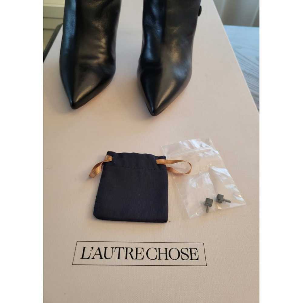 L'Autre Chose Leather boots - image 9