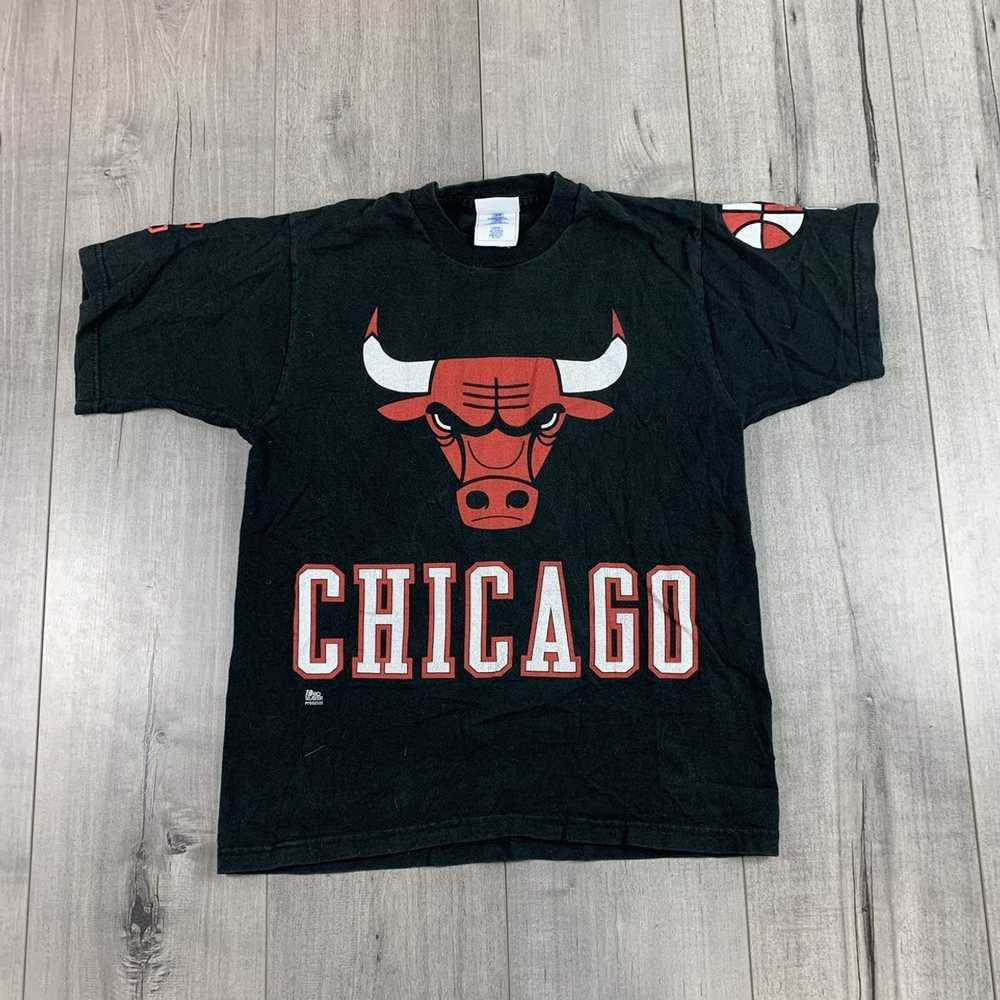 Chicago Bulls × NBA × Vintage 90s Black Chicago B… - image 2