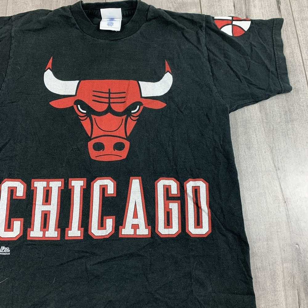 Chicago Bulls × NBA × Vintage 90s Black Chicago B… - image 4