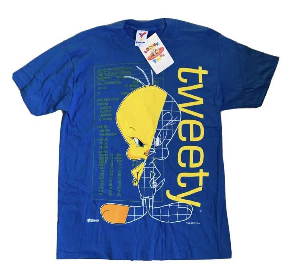 Streetwear 90s looney tunes deadstock t tweety - image 1