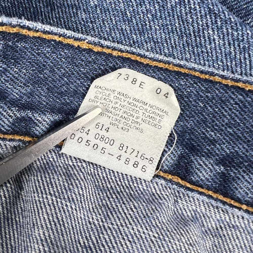 Levi's × Vintage VTG Levi's 505 Regular Straight … - image 10