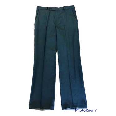 unkwn 50s blue gabardine trousers wool rockabilly