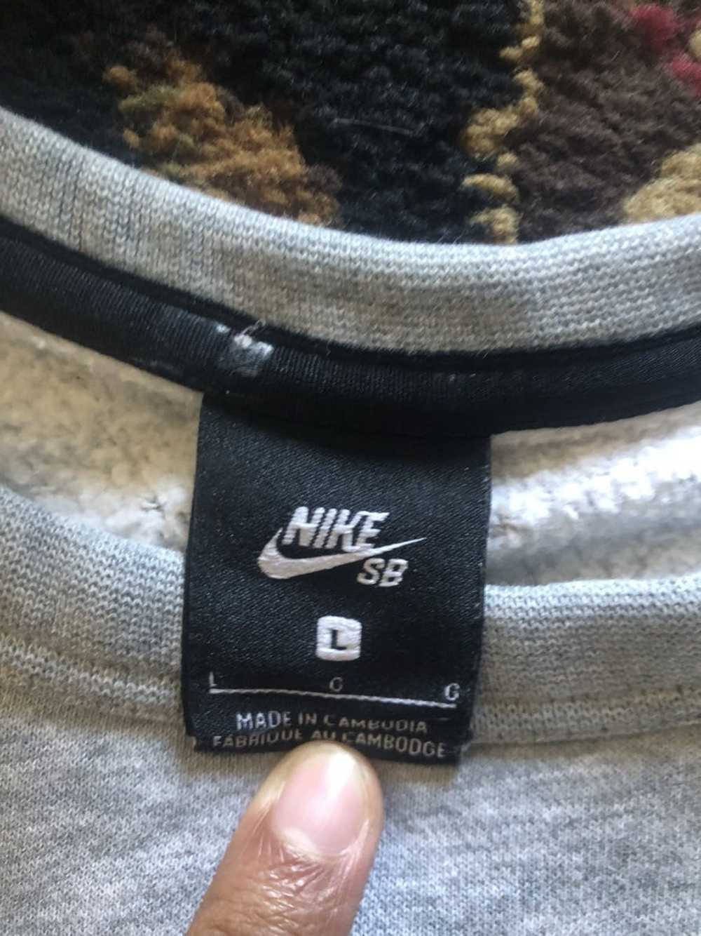 Nike Nike SB Grey Sweatshirt - image 3