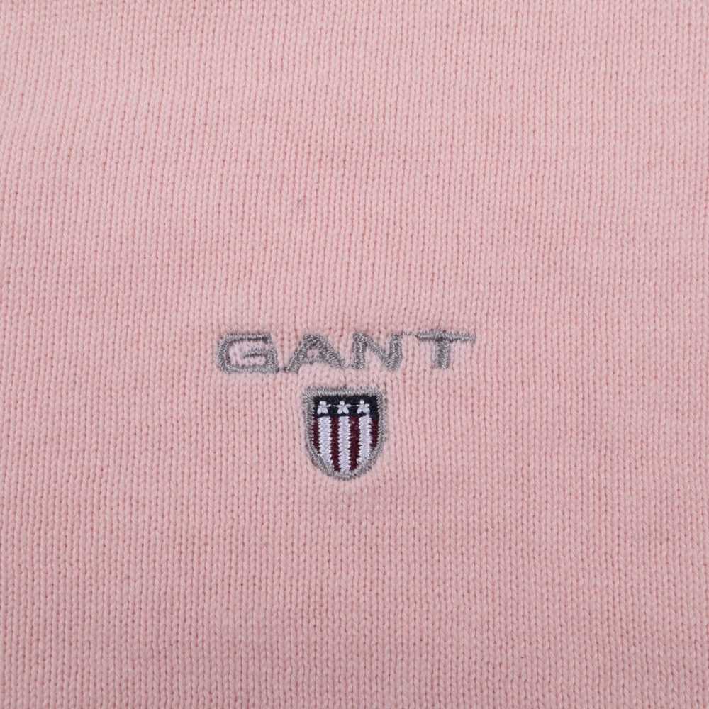 Gant GANT Pink Cotton V Neck Jumper - image 5