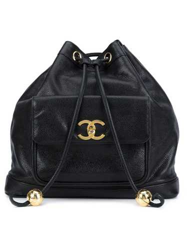 CHANEL Pre-Owned drawstring backpack - Black