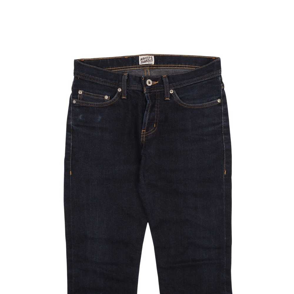 Naked & Famous Men's NAKED & FAMOUS Navy Cotton S… - image 3