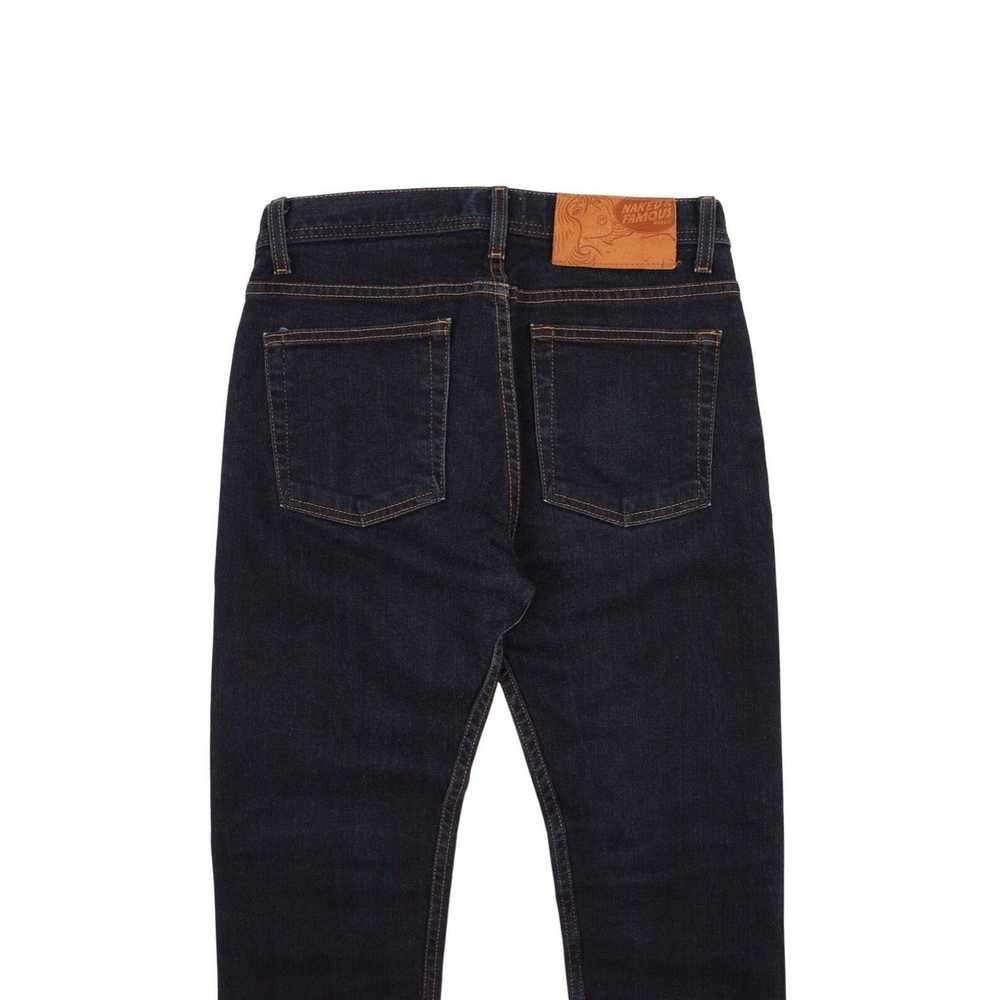 Naked & Famous Men's NAKED & FAMOUS Navy Cotton S… - image 6