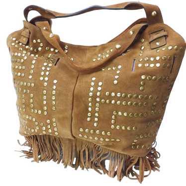 Sam Edelman Sam Edelman Suede Bucket Handbag Tote… - image 1