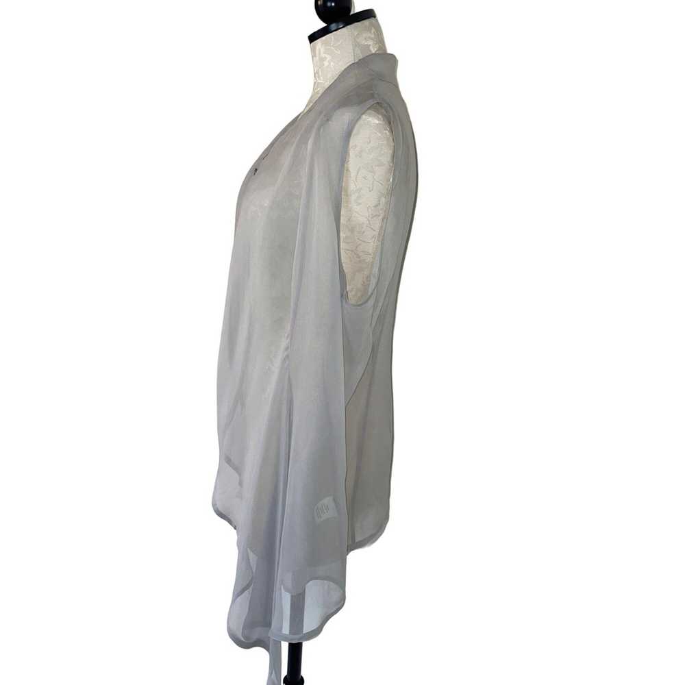 Other Illia Womens Kimono Cardigan Size 10 Gray - image 6