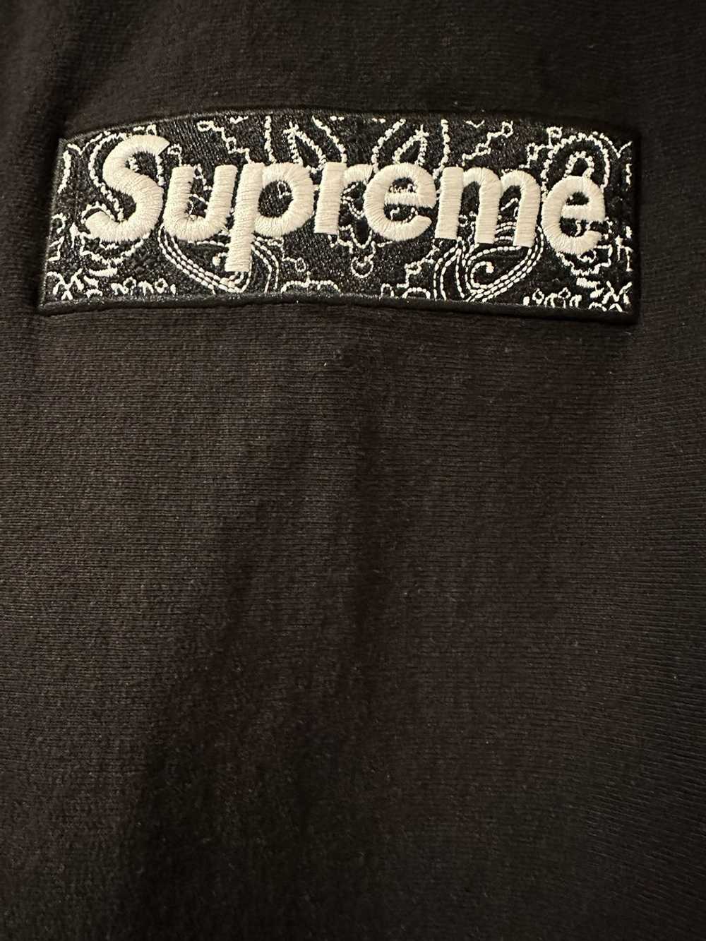 Supreme Supreme bandanna hoodie - image 2