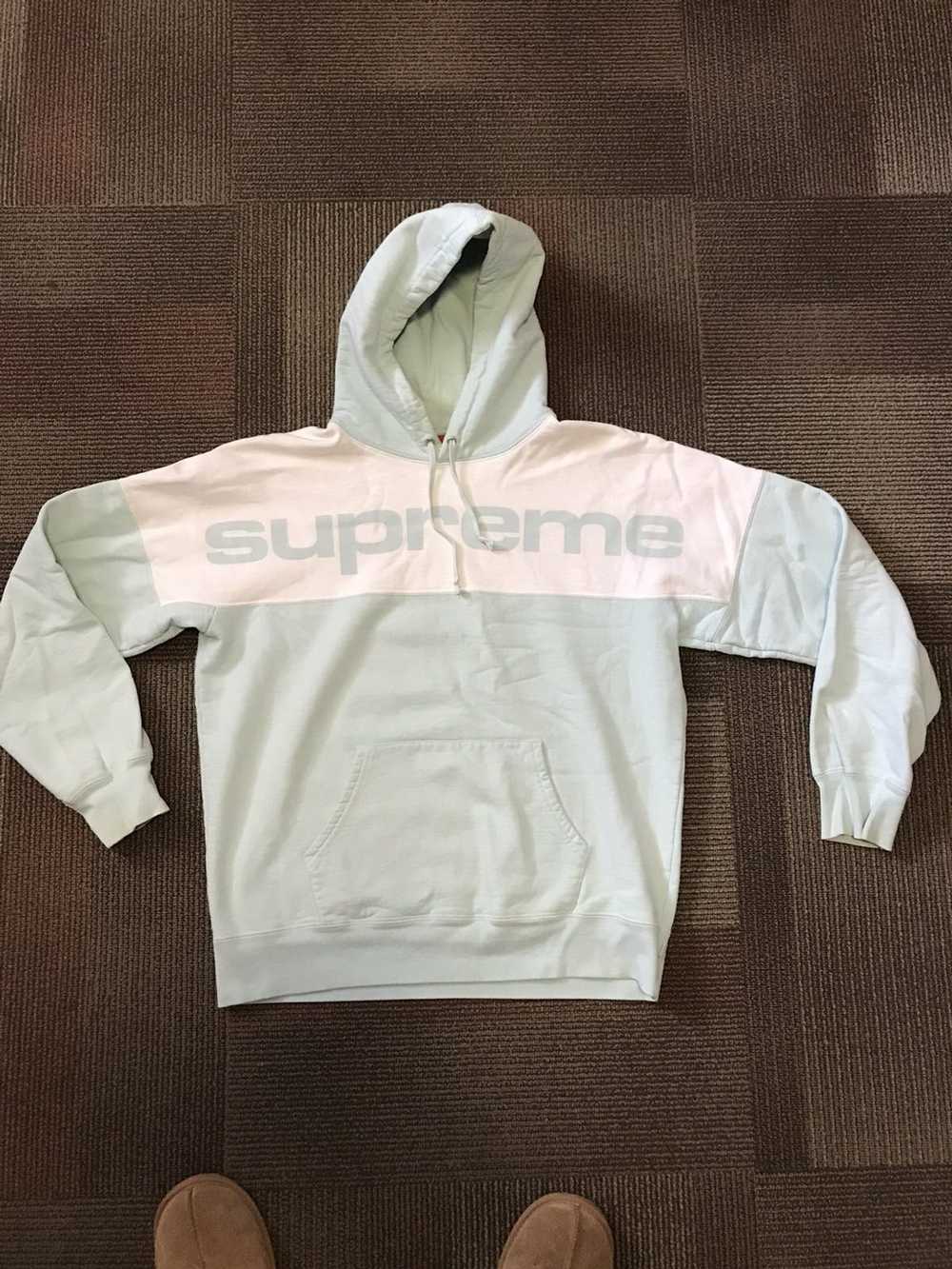 baby blue supreme hoodie, Off 75%