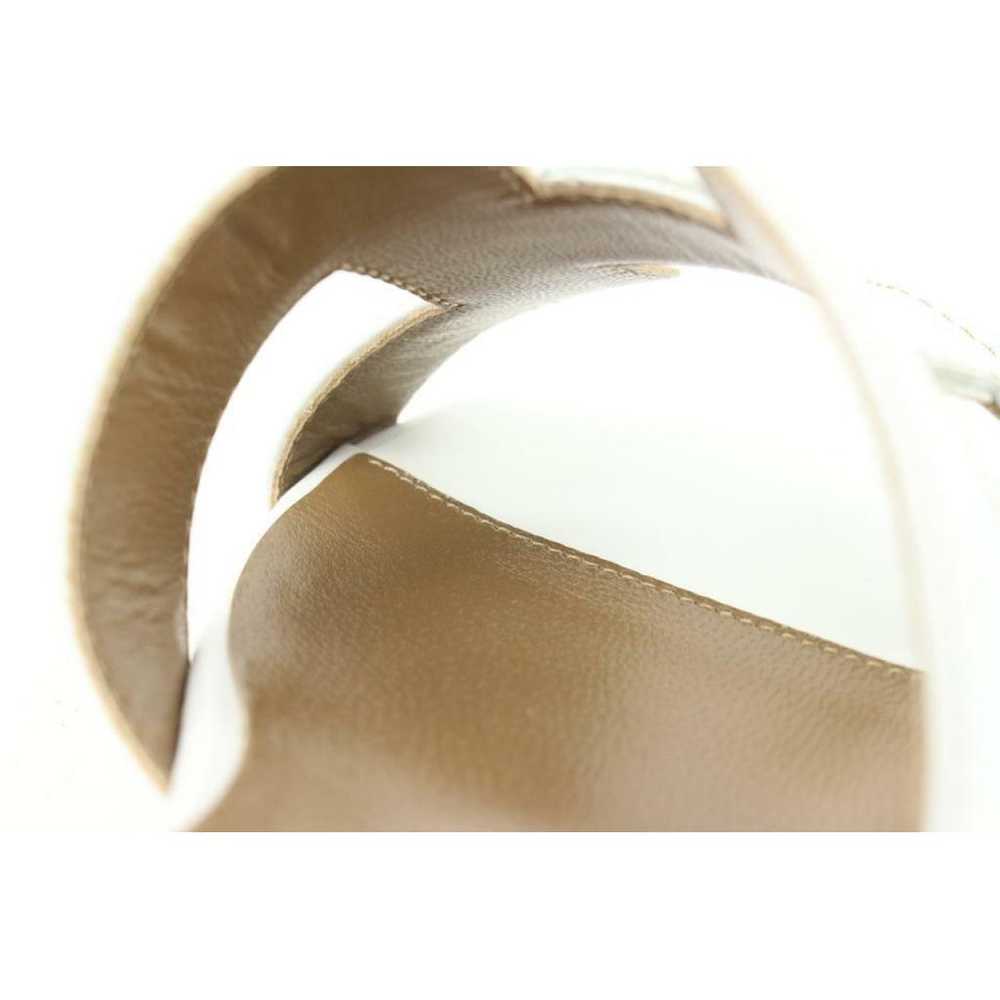 Hermès Patent leather sandal - image 12