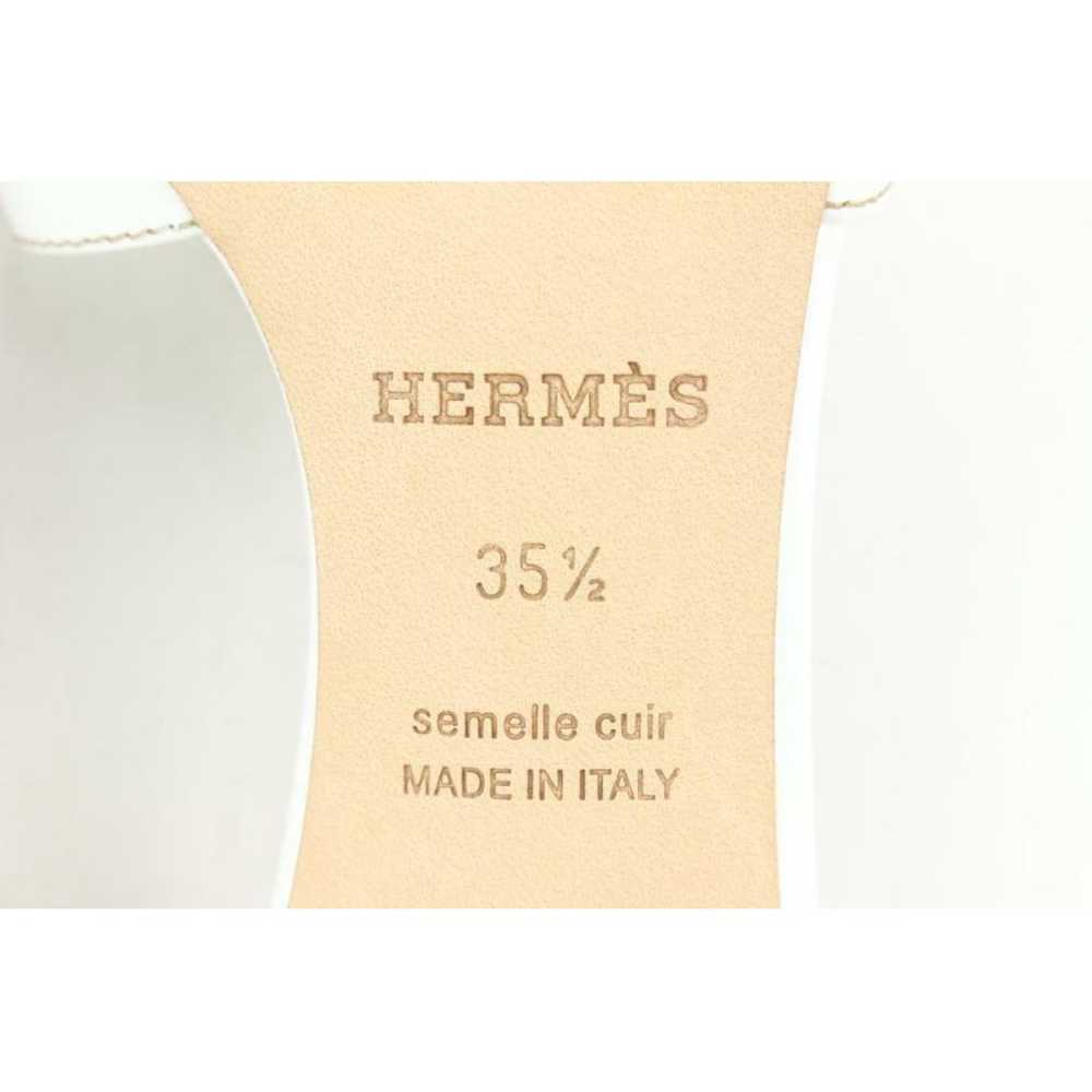 Hermès Patent leather sandal - image 2