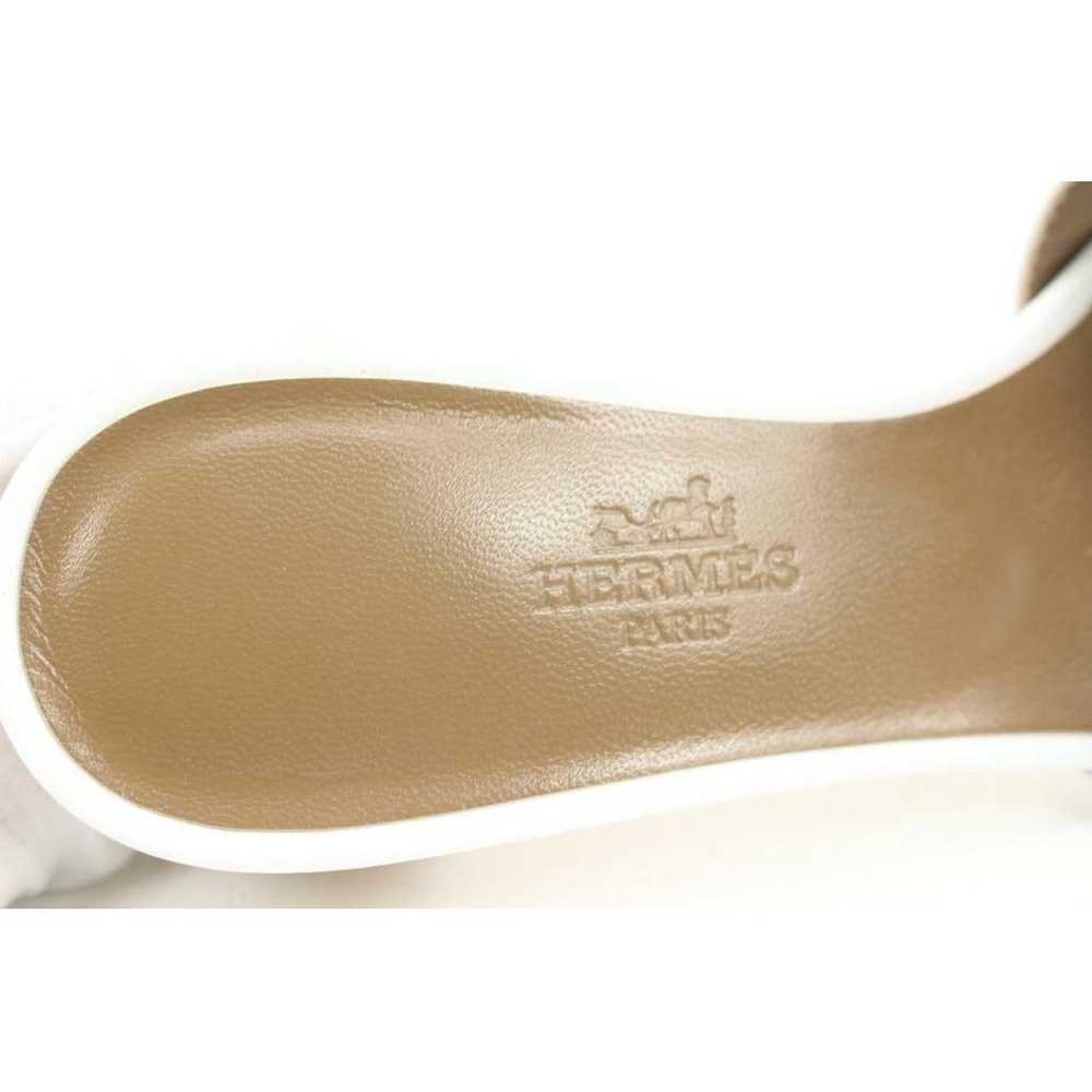 Hermès Patent leather sandal - image 3