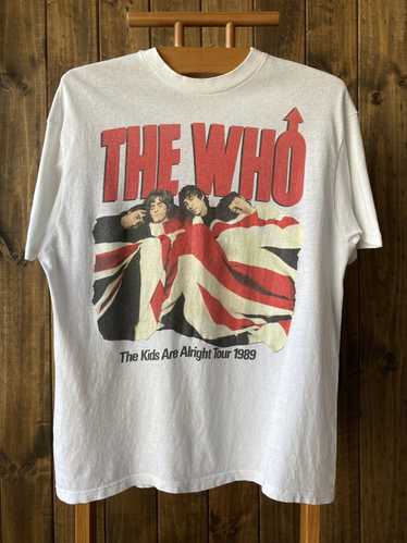 Band Tees × Hanes × Vintage Vintage 1989 The Who b