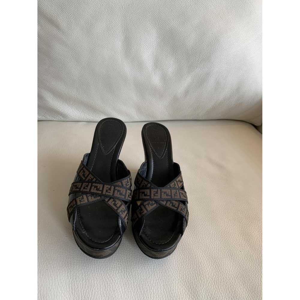 Fendi Leather heels - image 4