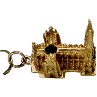 Substantial 14K Gold St. Patrick’s Cathedral Charm