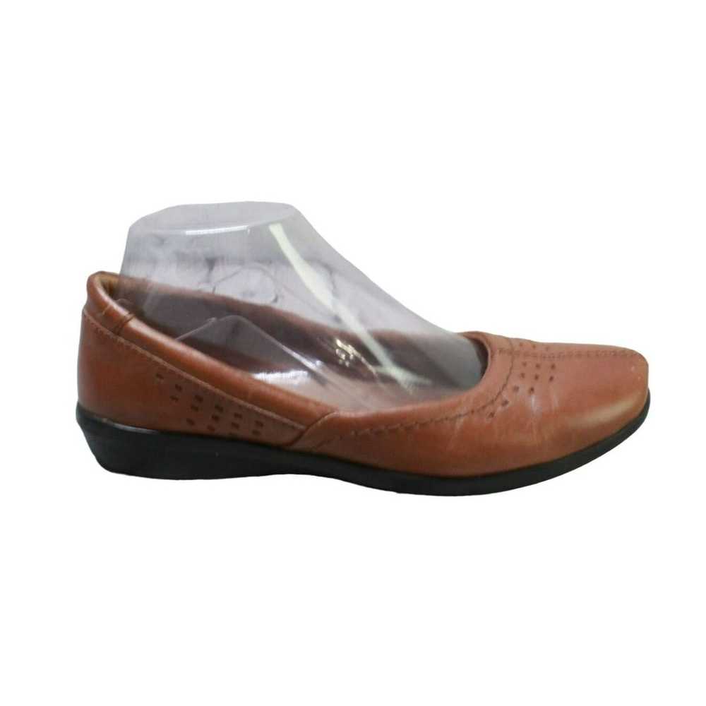 Clarks Clarks Collection Brown Leather Slip On Ca… - image 1