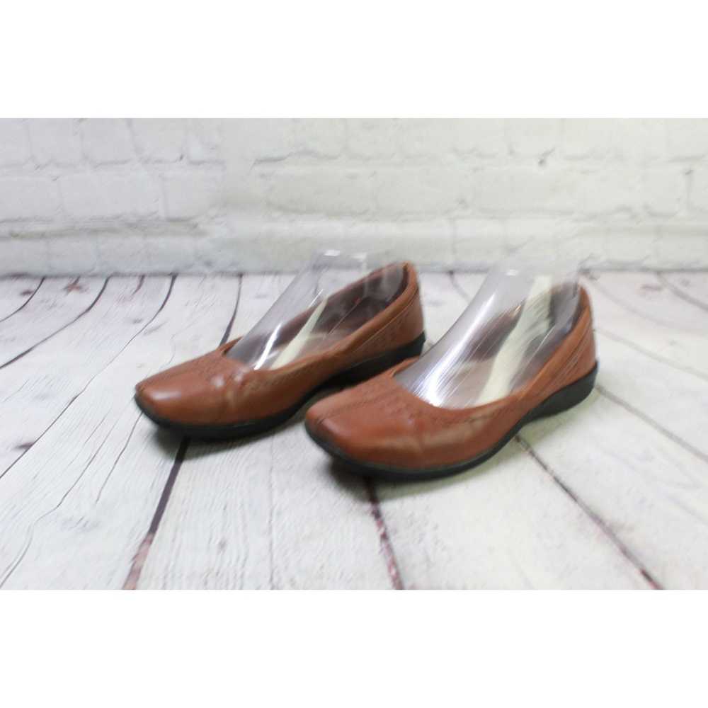 Clarks Clarks Collection Brown Leather Slip On Ca… - image 2