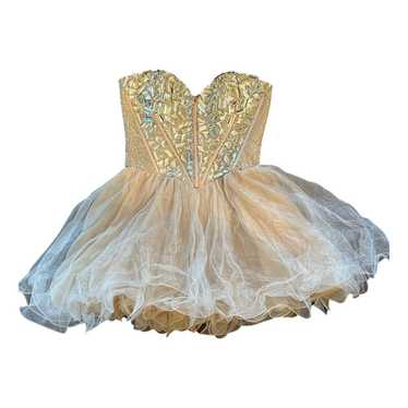 Sherri Hill Glitter mini dress