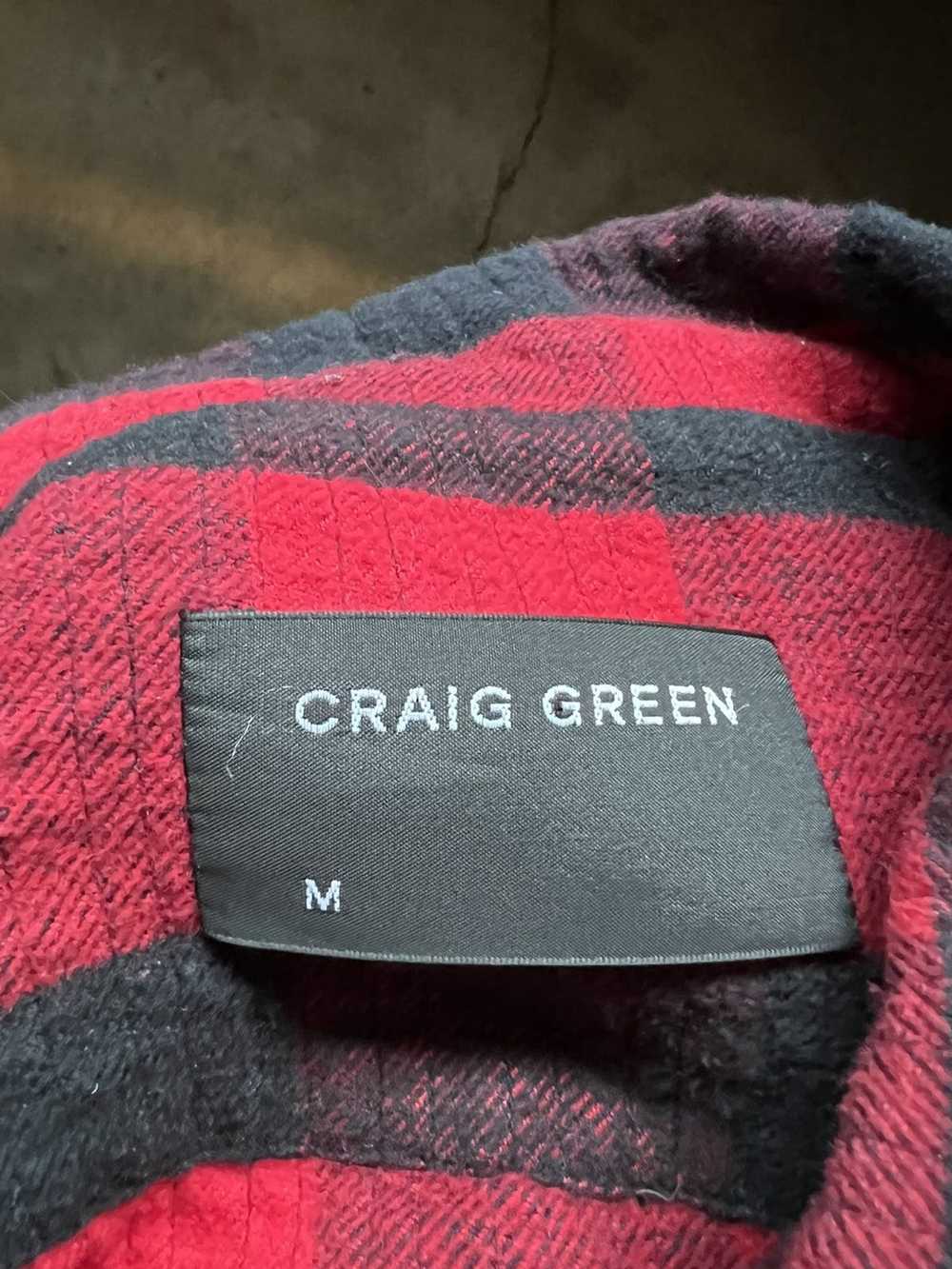 Craig Green Craig Green Plaid Work Jacket - image 3