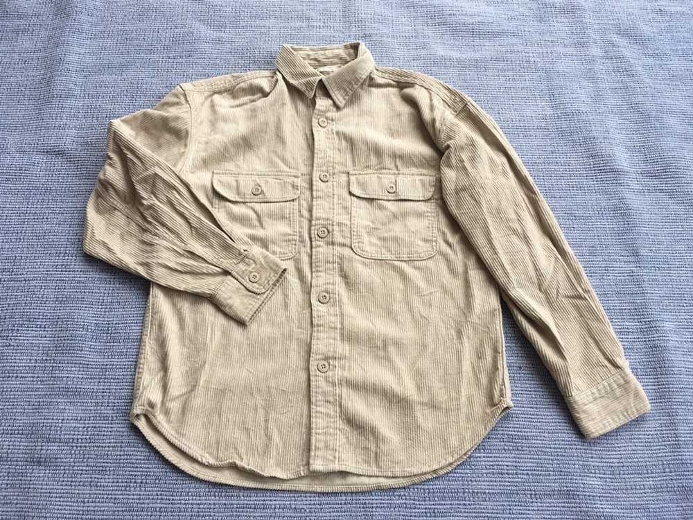 Japanese Brand overshirt corduroy - image 1