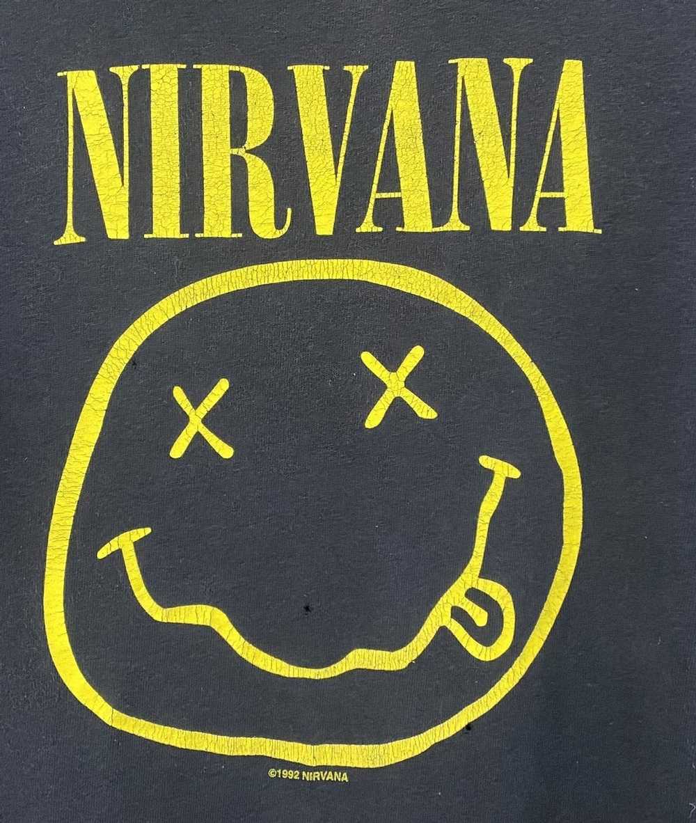 Kurt Cobain × Nirvana × Vintage Vintage Nirvana 1… - image 2