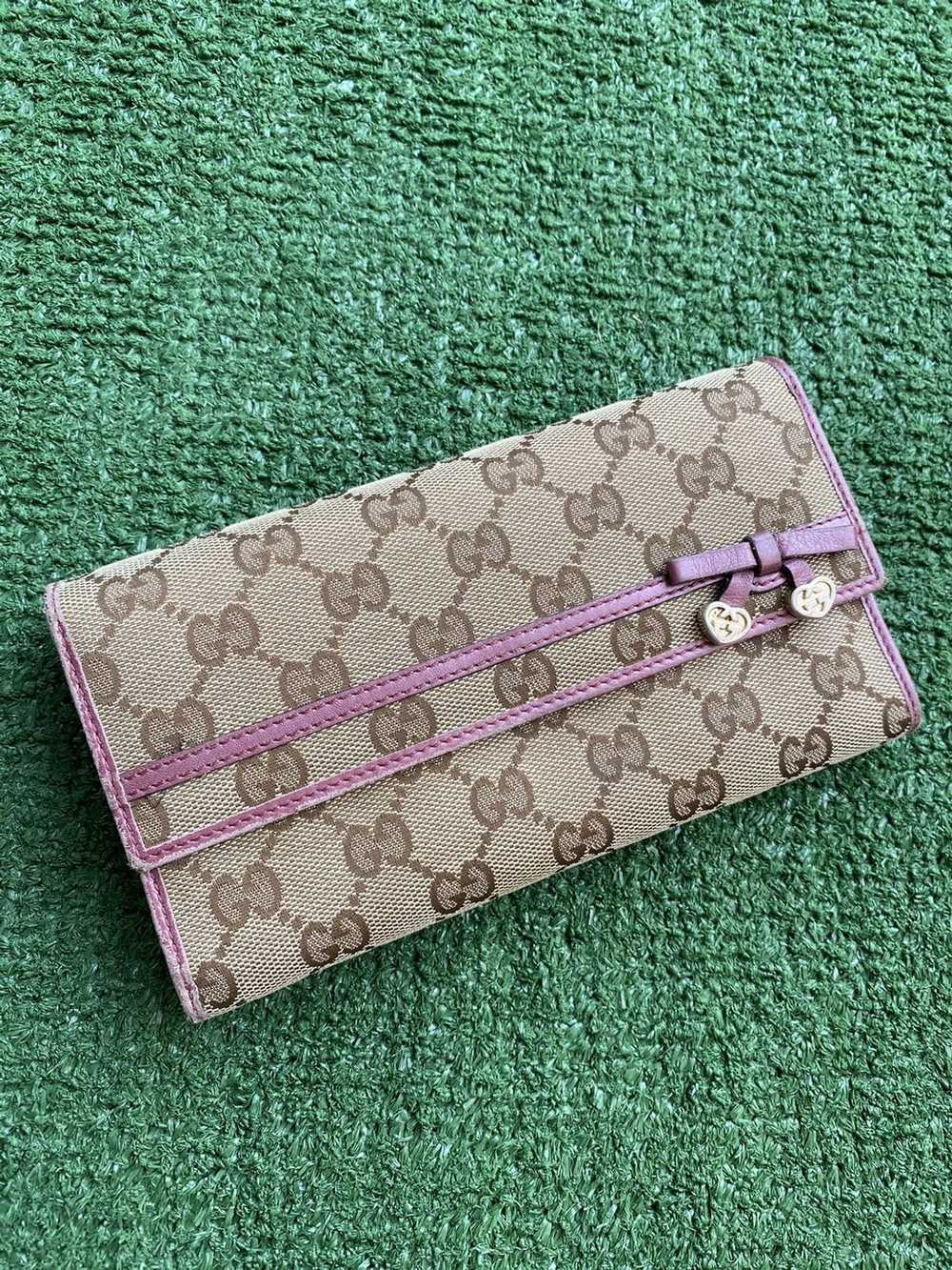 Gucci GG monogram long wallet - image 1