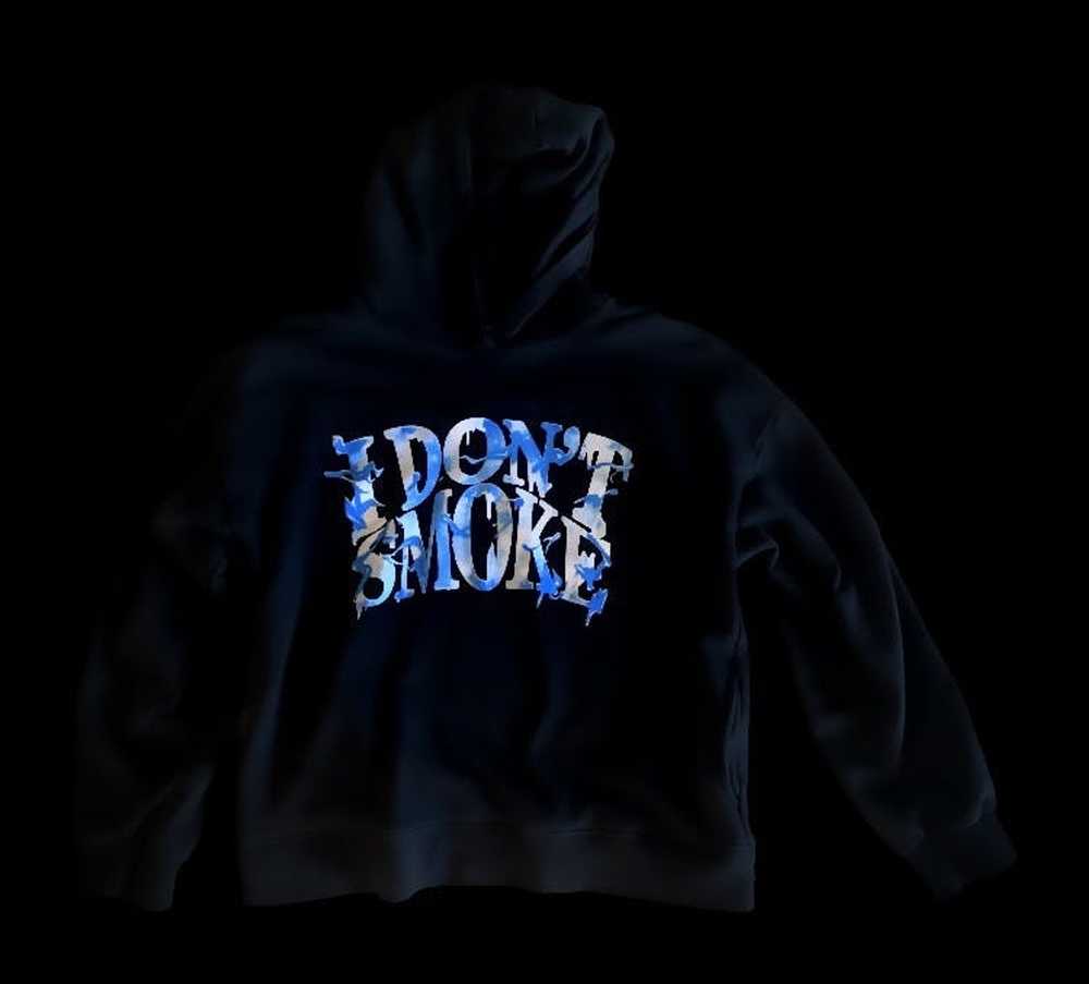 Streetwear I don’t smoke hoodie - image 1