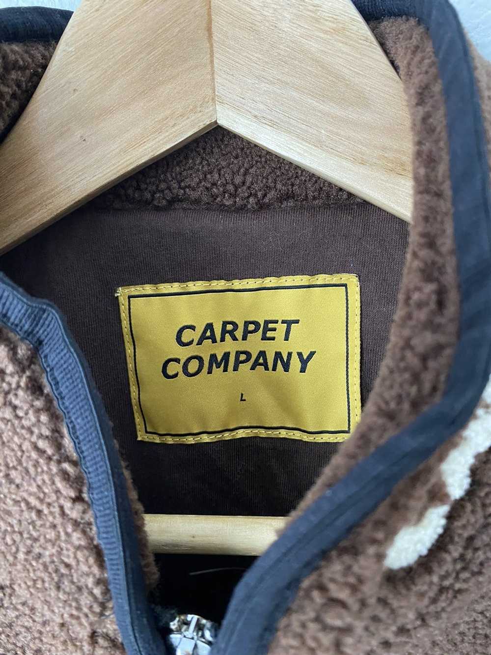 Carpet Carpet Company C Star Fleece Brown size La… - image 4