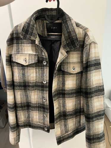 Zara Zara wool patterned jacket