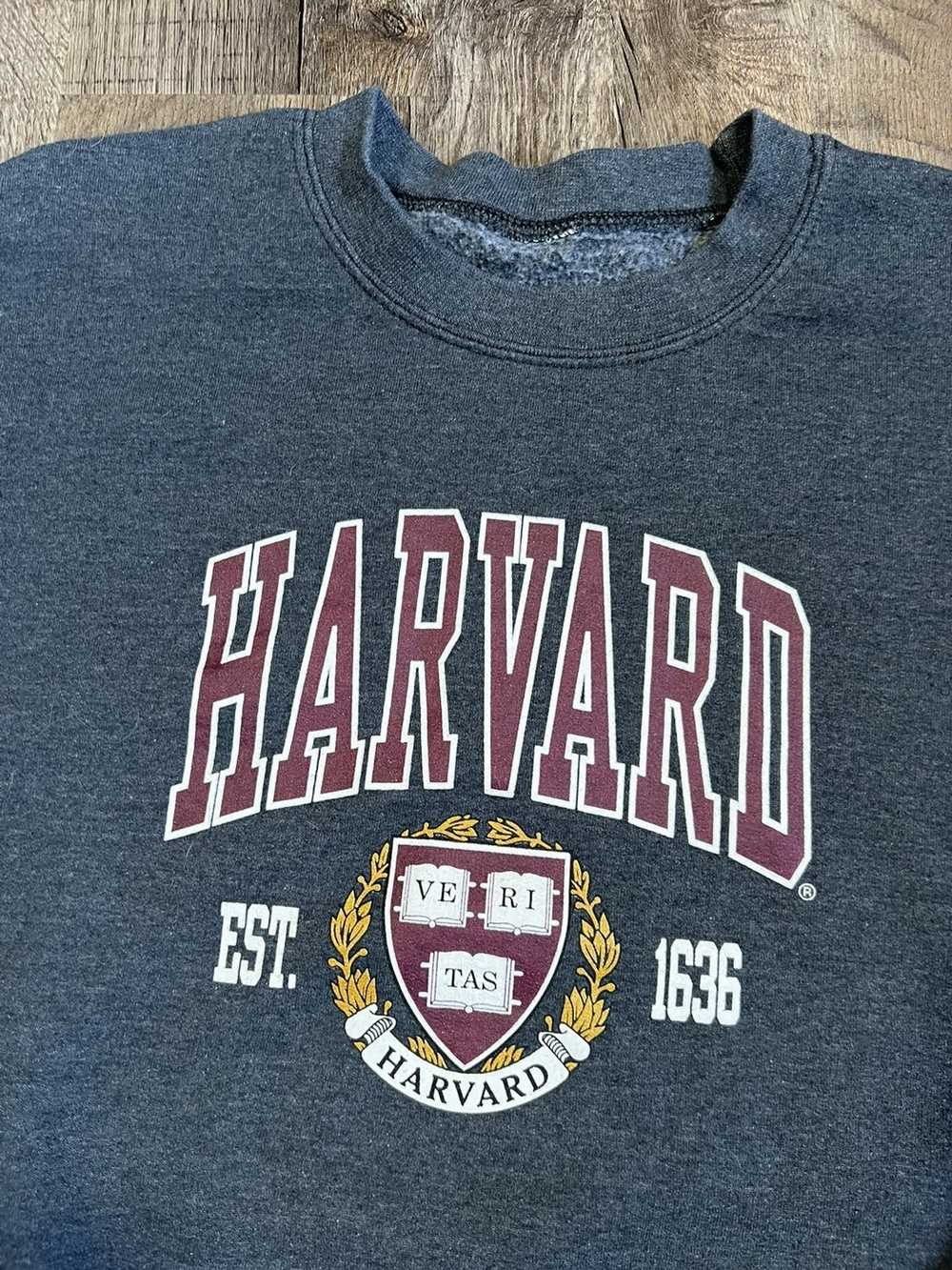 Harvard × Vintage Vintage Harvard Sweatshirt - image 4