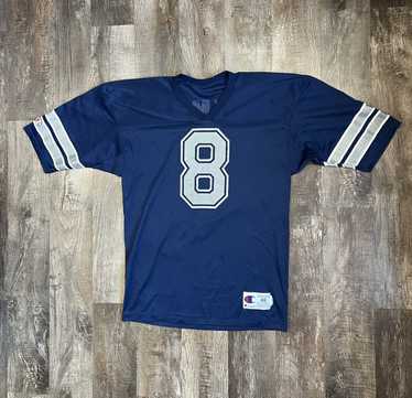 90's Troy Aikman Dallas Cowboys Logo Athletic NFL Jersey Youth Size Large –  Rare VNTG