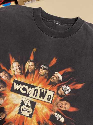 Vintage 1998 Rodzilla Dennis Rodman NWO Wrestling T Shirt White Larg –  Black Shag Vintage