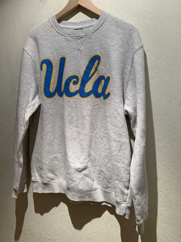 Wickedstoremy Vintage 90s UCLA Bruins Half Zip Sweatshirt California UCLA Crewneck UCLA Bruins Sweater Pullover University UCLA Bruins White Small Size