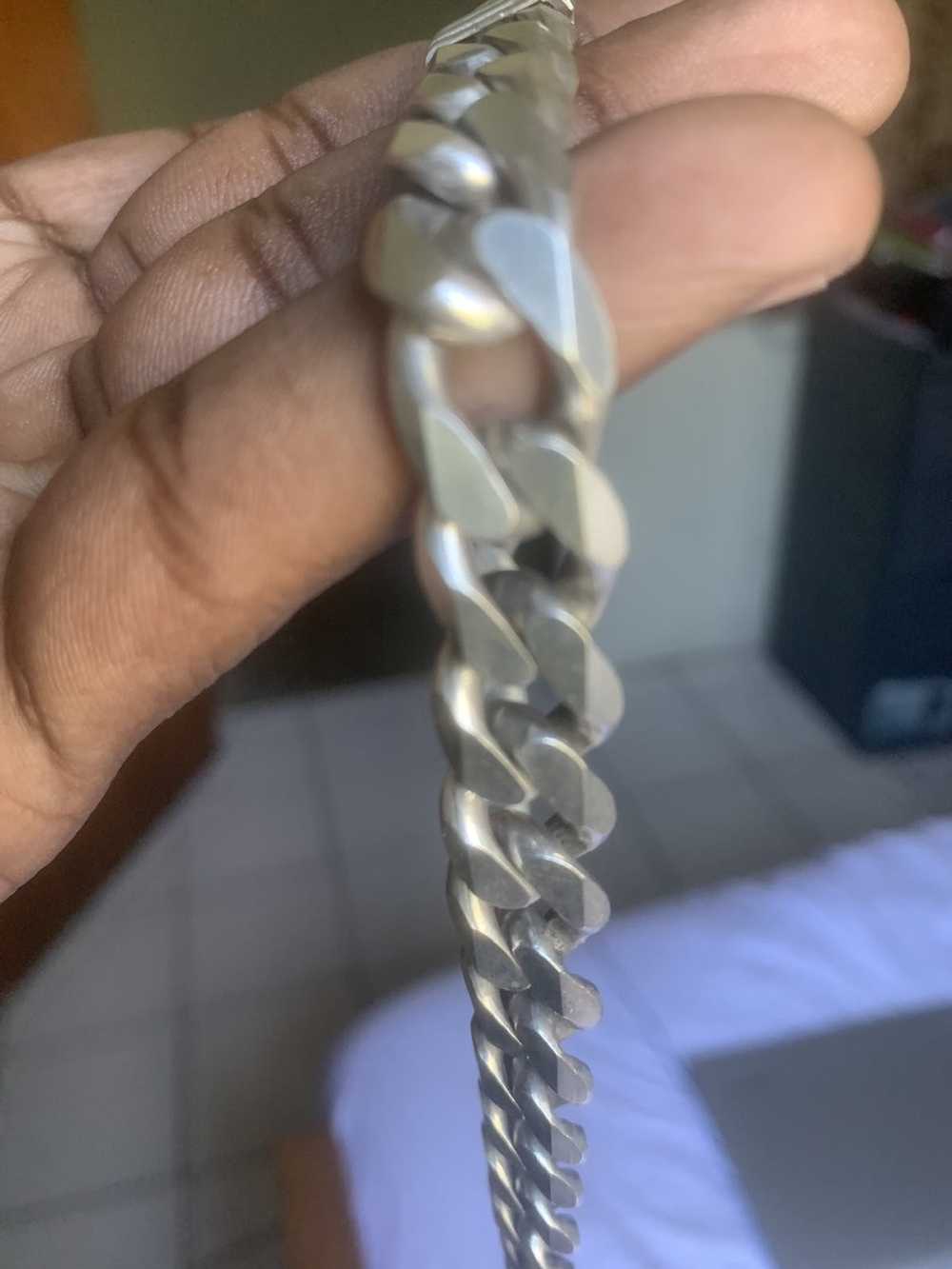 Custom Custom 20 inch silver chain - image 2