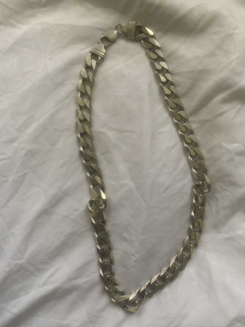 Custom Custom 20 inch silver chain - image 5