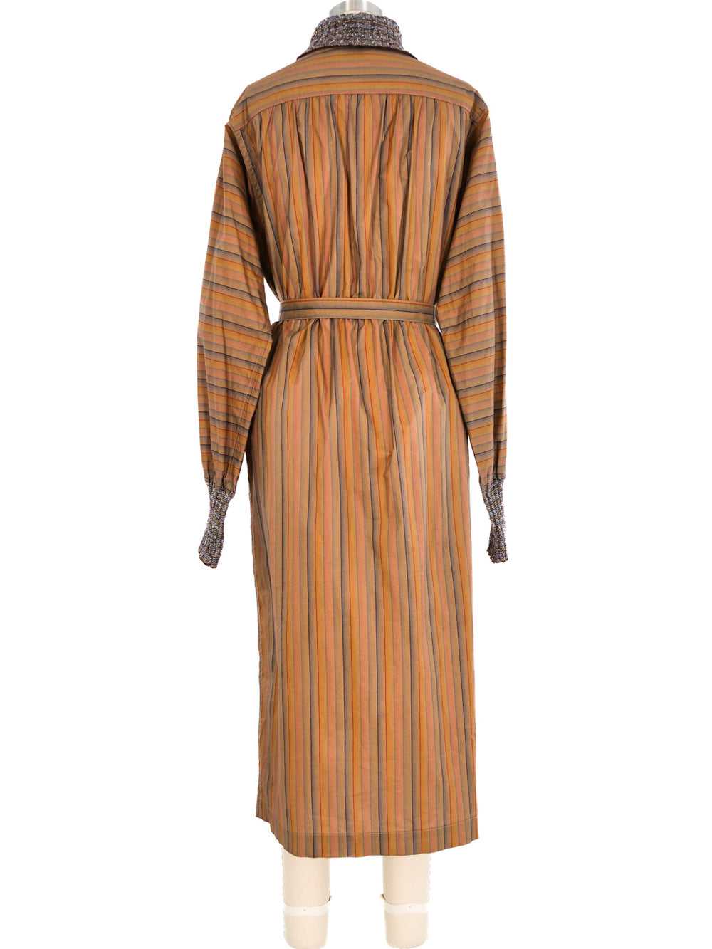 1970's Missoni Striped Belted Coat - image 4