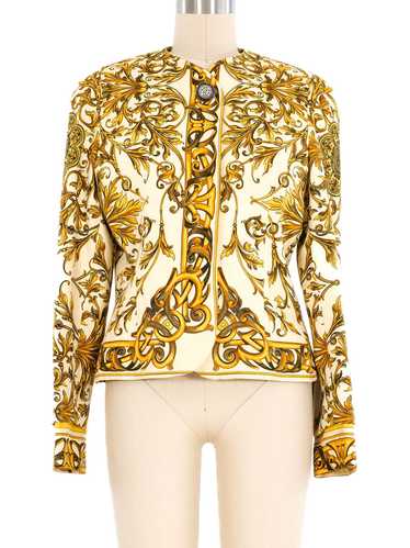 Gianni Versace Barocco Cropped Jacket