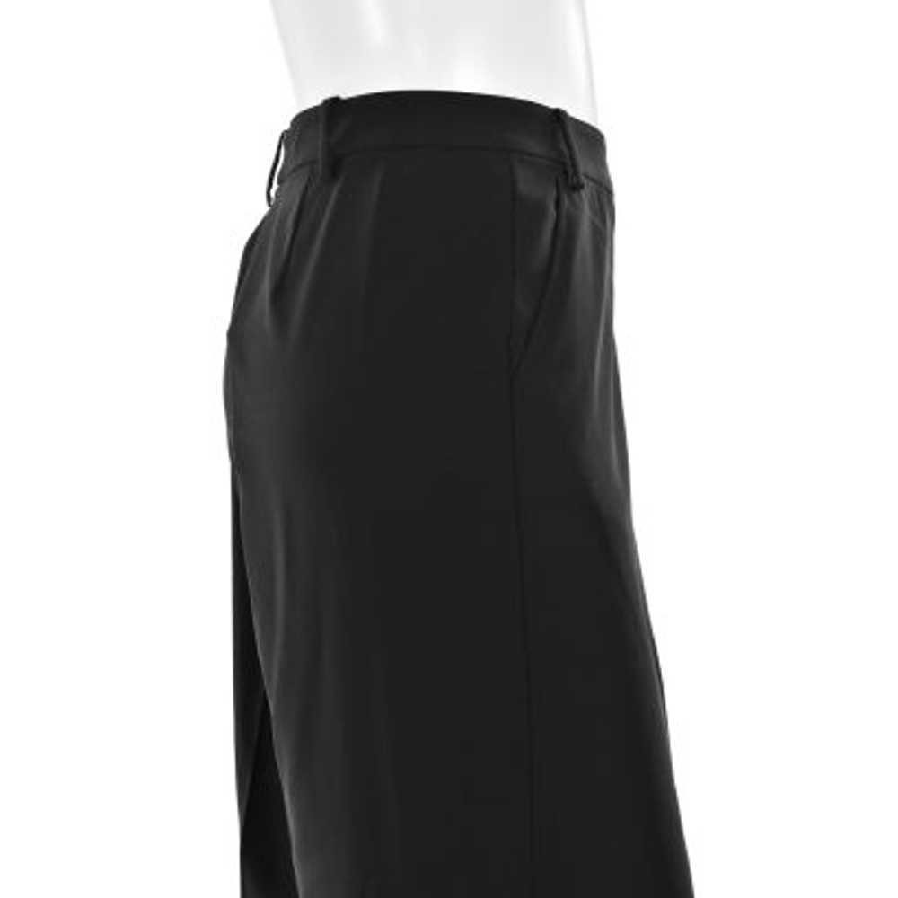 St. John Collection Wide Leg Wool Trouser in Black - image 4