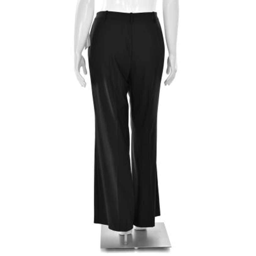 St. John Collection Wide Leg Wool Trouser in Black - image 5